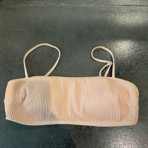 Hollister ribbed swim top